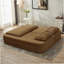 Boneless Multi-Functional Sectional Sofa Bed With Independent Chaise And Convertible King Size Sleeping Surface.-1328784065