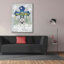 «Christmas Cross» par Annie Lapoint, estampe numérique sur toile-87044818