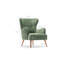 Fauteuil à oreilles rembourré Plattville-1942793176