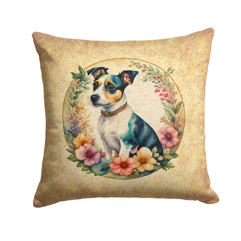  Coussin décoratif intérieur / extérieur en polyester Autre / Sans motif, H 14 po x l 14 po x P 3 po