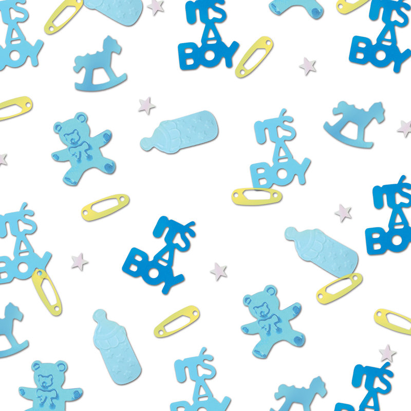 «It's A Boy Confetti» - paquet de 6