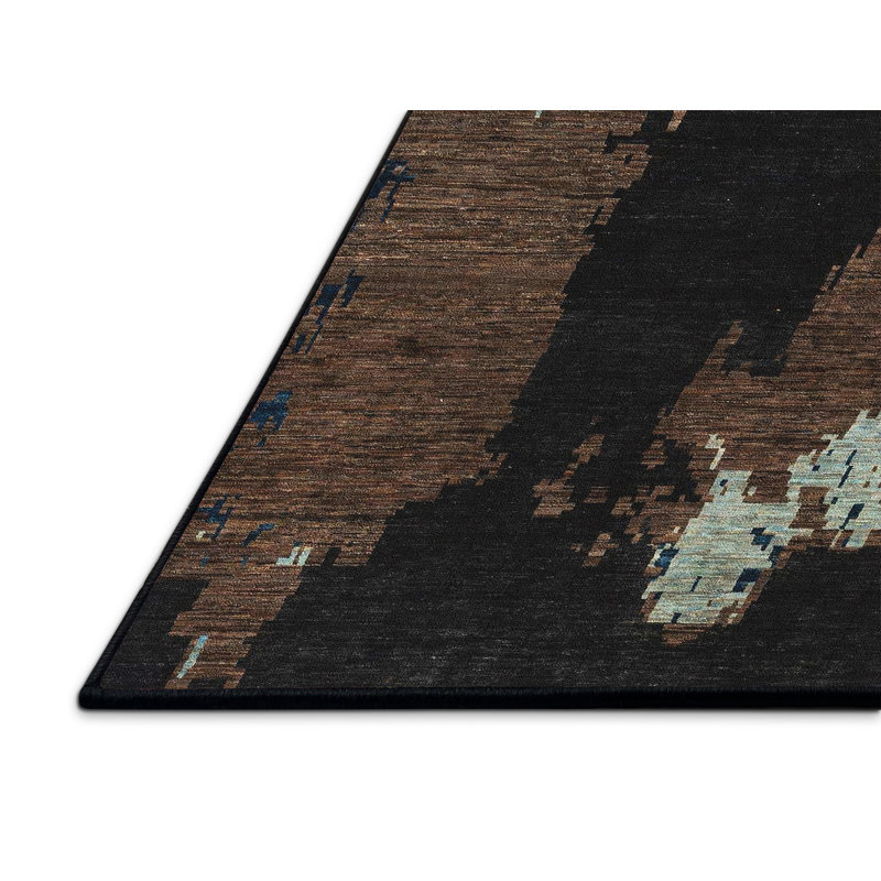 Tapis abstrait 4127, Rectangle 3 pi x 5 pi