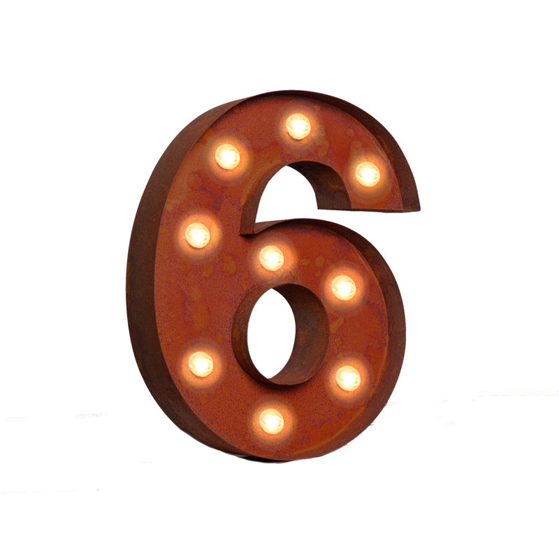 Enseigne lumineuse DEL Numéro 12 "