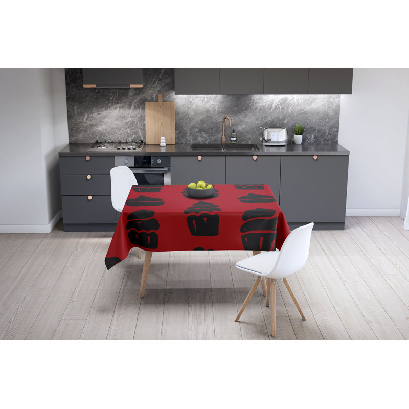 East Urban Home kitchen decoration, tablecloth, 140 x 140cm - Designed and made in Turkey