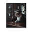«Classy Cat At Bar Floater Frame» par Ziwei Li sur toile-238641552-238641544