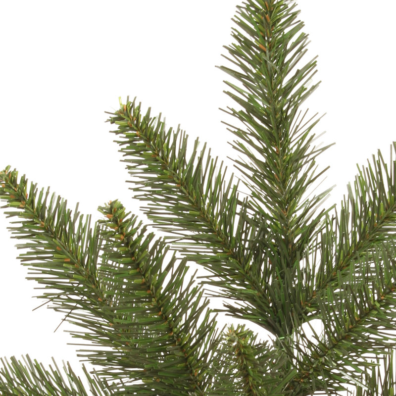 Camdon Fir Slim Artificial Christmas Tree, 8.5' H, Unlit, Not Pre-Lit