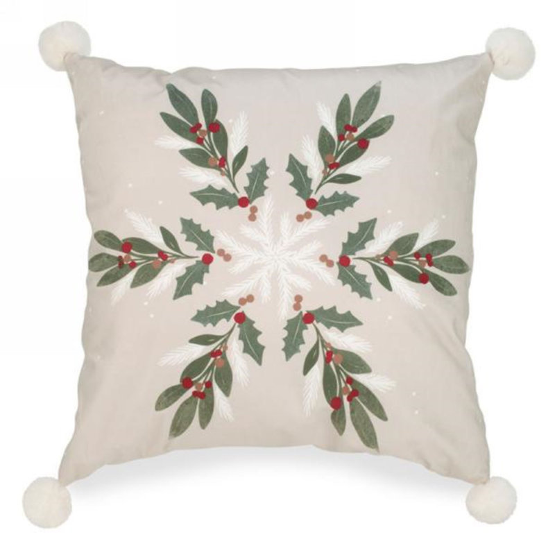 Housse de coussin carré Dysha