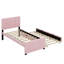 Lit plateforme tapissier avec lit gigogne-1698967620
