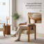 Ensemble de fauteuils rembourrés en tissu Elegant