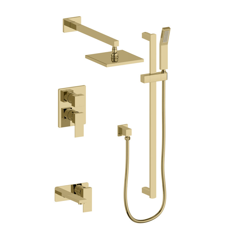 ZLINE Bliss Shower System, Polished Gold
