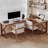  Walnut L-Shaped Solid Wood desks-108609708-108609711