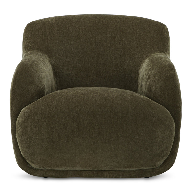 Laci Lounge Chair, Cedar Green Chenille