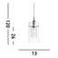 Basil 1 - Light Cylinder Pendant-652181780