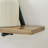Clydean Floating Reversible Triangle Wall Shelves-1599410534