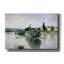 «La seine à Lavacourt» par Claude Monet, estampe numérique sur toile-87903319