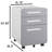 Rizer 3-Drawer Office File Cabinet-1089384298