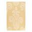 Hand Woven Cotton and Wool Floral Area Rug