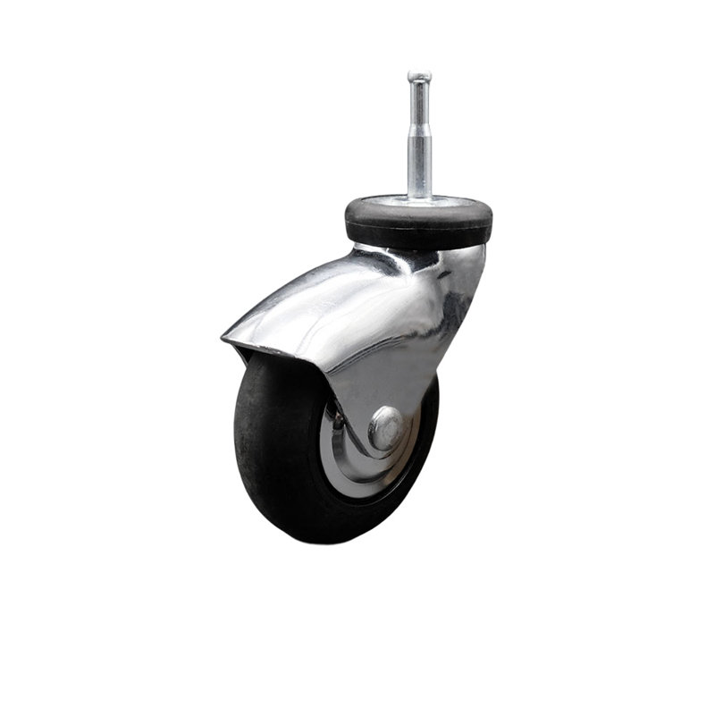 Grip Neck Stem Caster, Bright Chrome