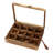 Wooden Spice Box with 12 Containers with Wooden Spoon