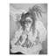 Mardi Gras Mask by Carol J Rupp - Print on Canvas-31971728