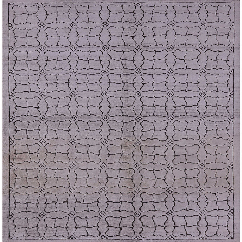 Reeside Geometric Indoor Rug, Square 5'
