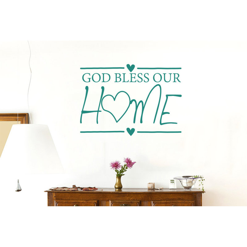 Wall Decal, Aqua Green, Medium