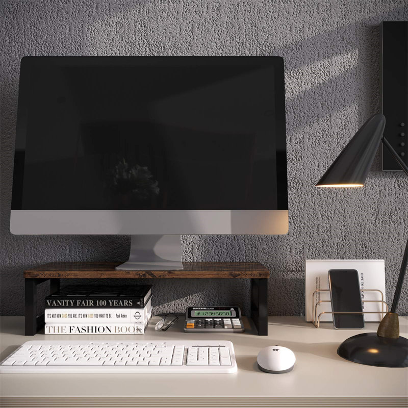 Manufactured Wood Monitor Stand