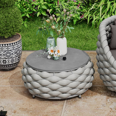 Fully Assembled Altuminum Frame Polyester Rope Round 14.2