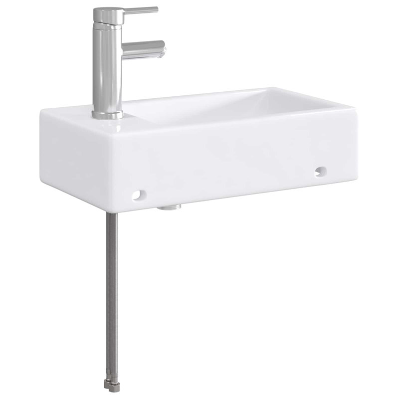 Belfry Bathroom 255mm W Metal Sink, Chrome