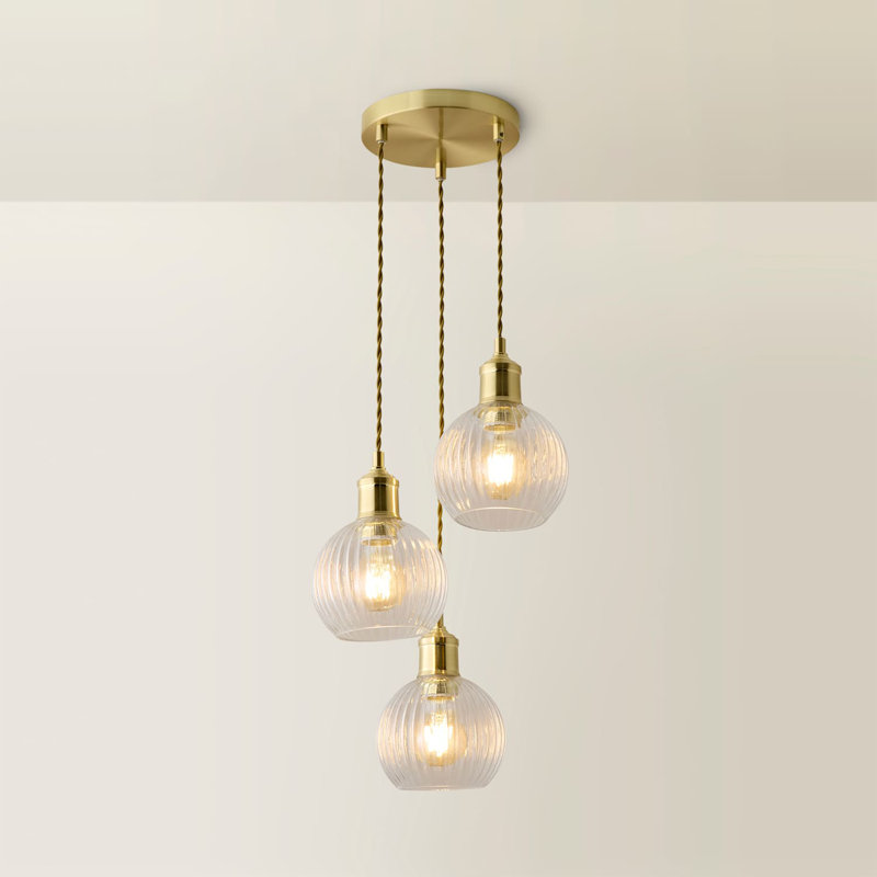 Albrey 3 - Light Pendant, Yes, Brushed Gold