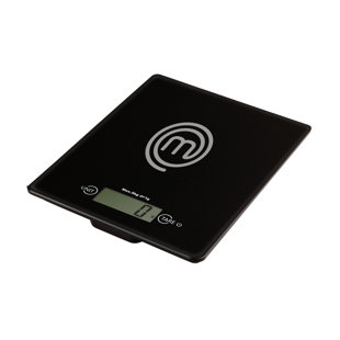 MasterChef® Tempered Glass Digital Kitchen Scale, 11 Lbs. Capacity