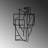 Stylish Decorative Metal Wall Accessory, Black, 19.7 x 11.8 inches | 100% Metal Construction, Thickness: 0.06 inches | Easy Wall Mounting with Back Hanger | Perfect for Home Decor & Modern Aesthetics