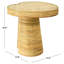 Grande table d'appoint en rotin Nile
