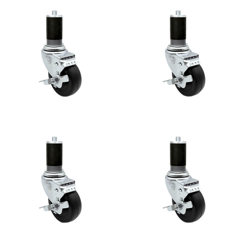 Hard Rubber Caster