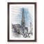 Transamerica Pyramid in San Francisco in Abstract - Framed Print-55767747-55767749