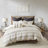 Mini ensemble d'édredon en coton jacquard INK + IVY Rhea-1779456150-1779456151