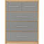 Louisa 5 Drawer Narrow Chest-790473261