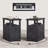 2 Drawers End Tables with Storage and Fast Charging Station for Living Room-1842147893