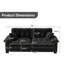 Canapé modulaire revêtu de 94 po 2 places 94 po Chenille-1268702367