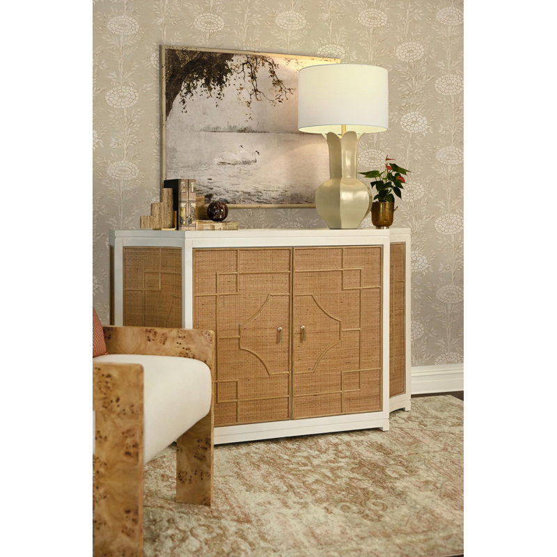 58'' W Buffet, Capri Blue