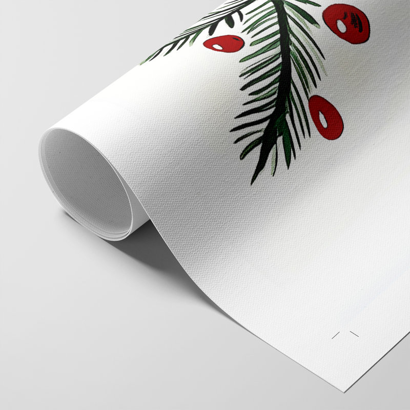 Christmas Holiday Art DCCCLXV - Impression sur toile seulement - NON-CADRE