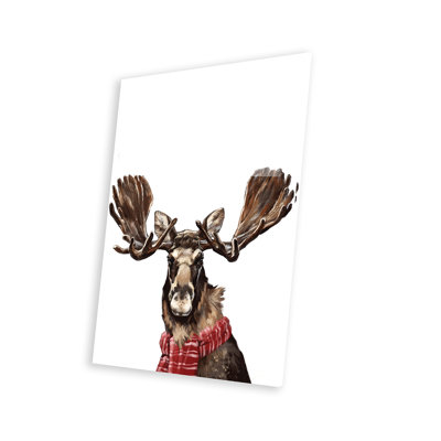 Orignal de Noël imprimé sur verre acrylique