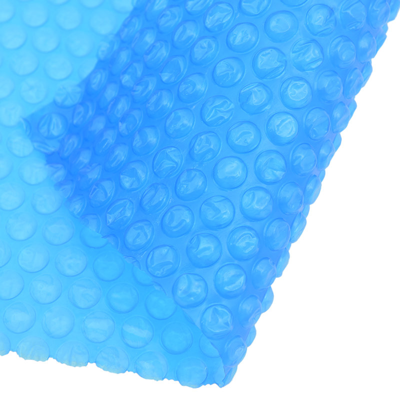 Couverture de piscine rectangulaire vidaXL 600 x 400 cm PE bleu, Bleu, H 157,5 po x l 236,2 po