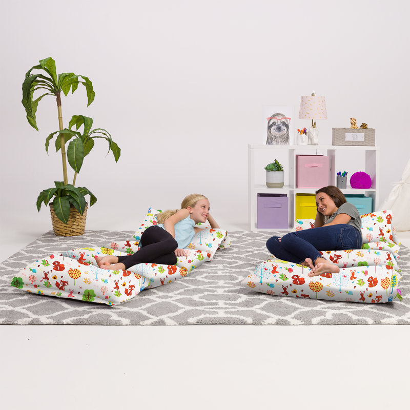 Bean Bag Lounger, 1" H x 32" W x 88" D
