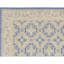Tapis bleu et brun de haute qualité noué à la main Ziegler