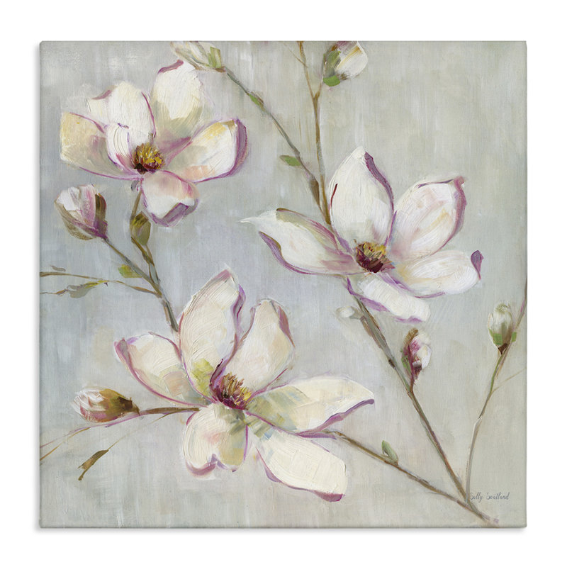 Art mural sur toile Traditional Apple Blossoms par Sally Swatland, H 24 po x l 24 po