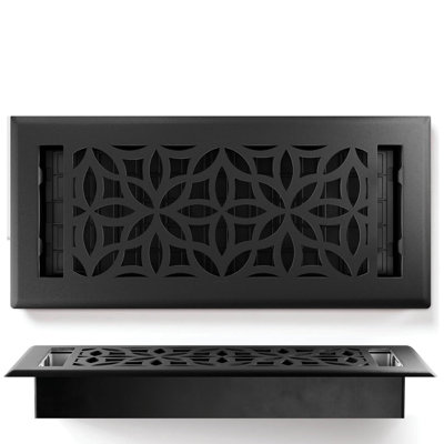 Floor Register 4x10 Vent Cover – Heavy-Duty Steel, Rustproof & Walkable Grates