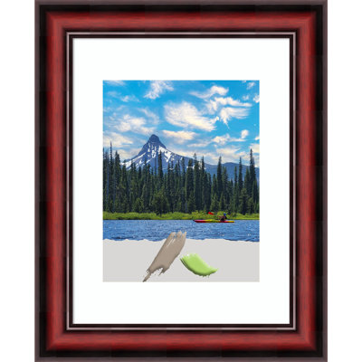 Ashalina Cherry Wood Picture Frame with Mat
