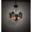 Elbridge 4 - Light Dimmable Geometric Chandelier