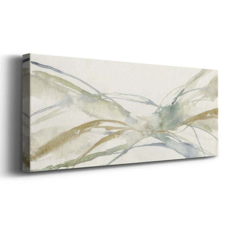 Watercolor Waves II, H 20 po x l 50 po x P 1,5 po